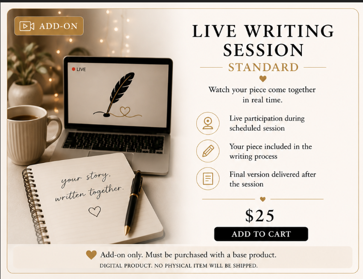 Live Writing Session (Standard)